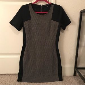 *2 for $20!* Gray and Navy Shift Dress